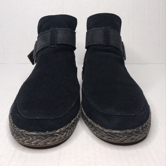 UGG Sloane Women's Buckle Suede Side Zip Winter Ankle Booties Size 8 - Picture 4 of 14